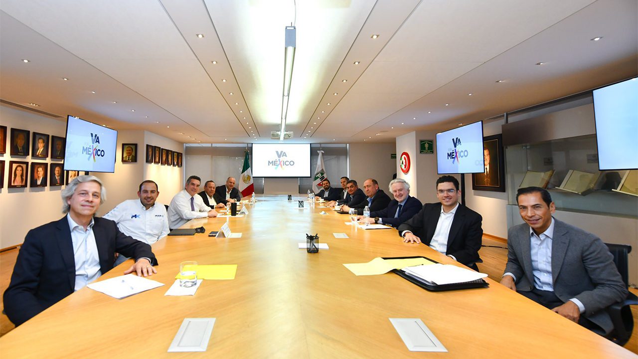 PAN, PRI, PRD y Claudio X. González, la promiscuidad política: AMLO