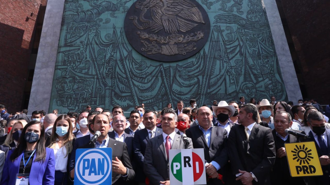 Morena hará valer sus votos en el Presupuesto; nosotros, en las reformas: PAN, PRI y PRD