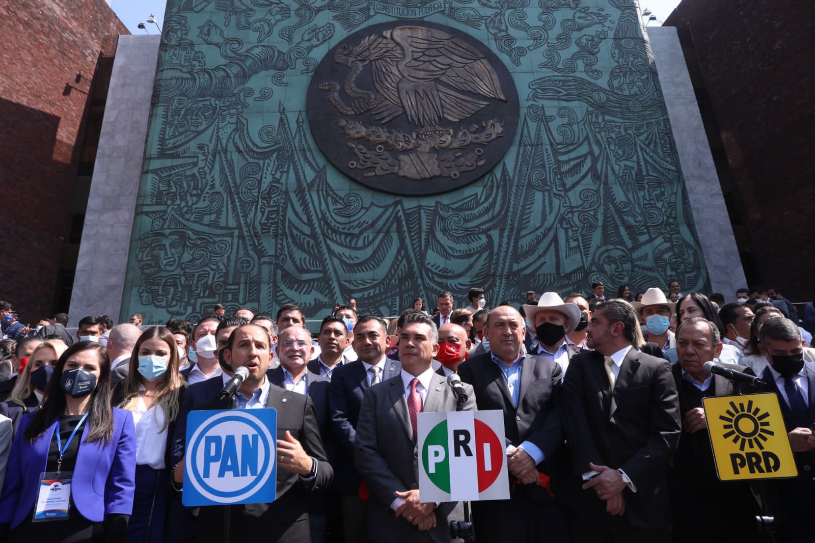 Morena hará valer sus votos en el Presupuesto; nosotros, en las reformas: PAN, PRI y PRD