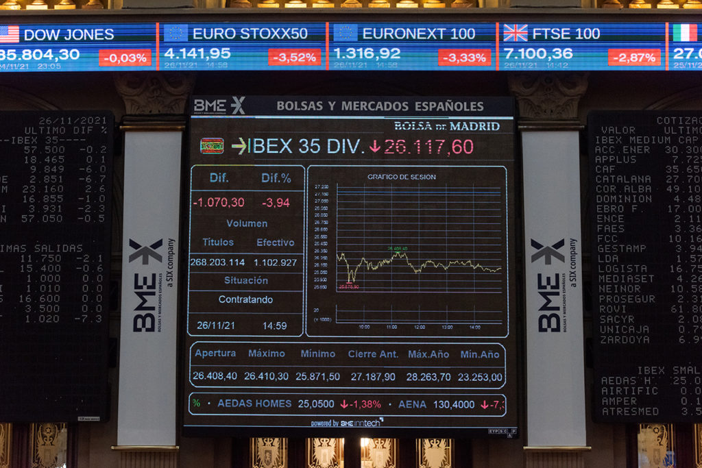 Mercados Bolsa Omicron Ibex 35 Plunges 4% On New Covid-19 Variant In South Africa