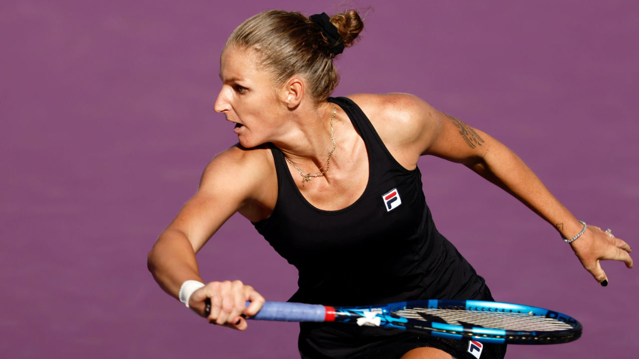 Karolina Pliskova, la reina del saque ace se despide de Guadalajara