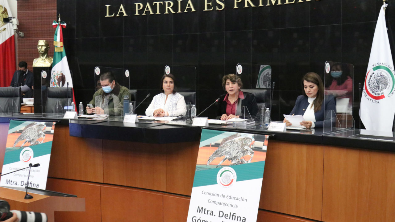 Delfina Gómez niega haber cobrado diezmos para su campaña en 2015