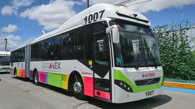 La Línea 1 del Mexibús cuenta con 48 autobuses. Foto: Edomex.
