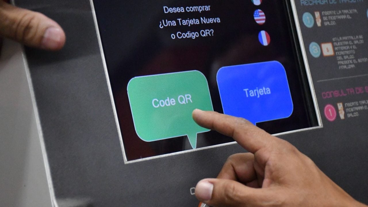 El Metro también ya aceptará pagos con código QR y tarjetas bancarias