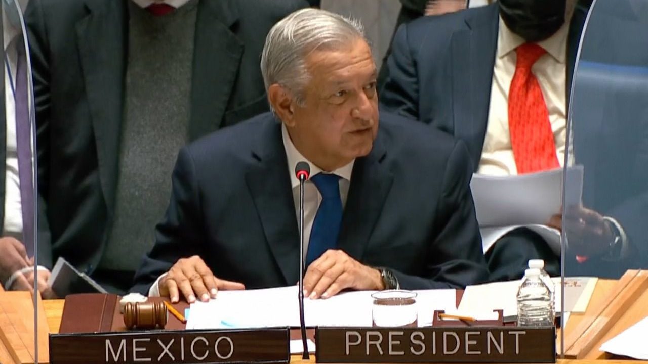 AMLO propone en la ONU fondo mundial de fraternidad y bienestar
