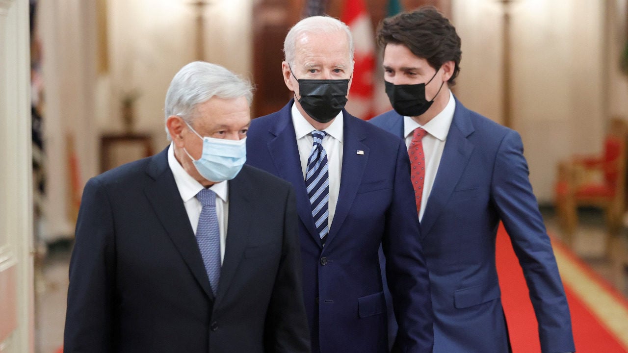 Hay que dejar de rechazar a migrantes, dice AMLO a Biden y Trudeau