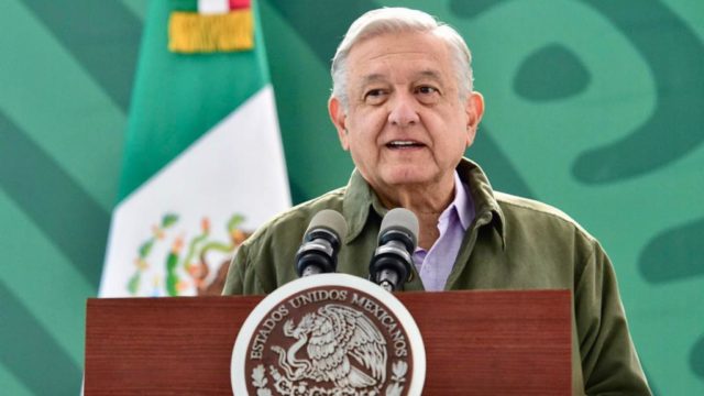 El presidente López Obrador en Oaxaca. Foto: Gobierno de México.