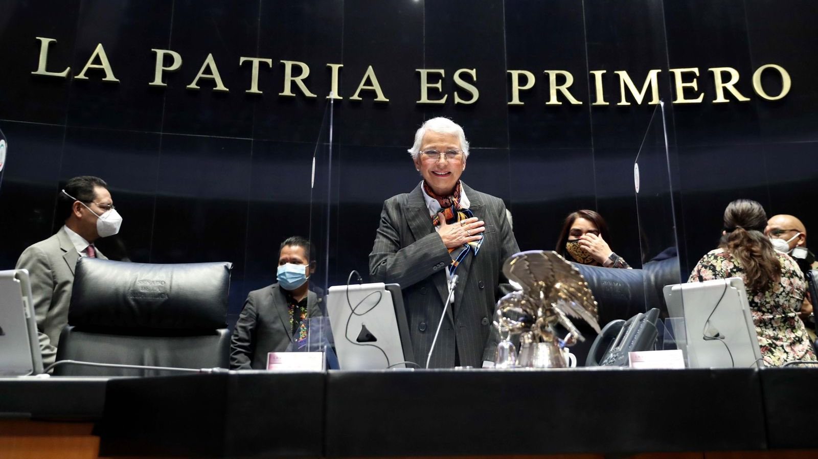 Es improcedente que el Senado impugne decreto de AMLO sobre obras: Sánchez Cordero