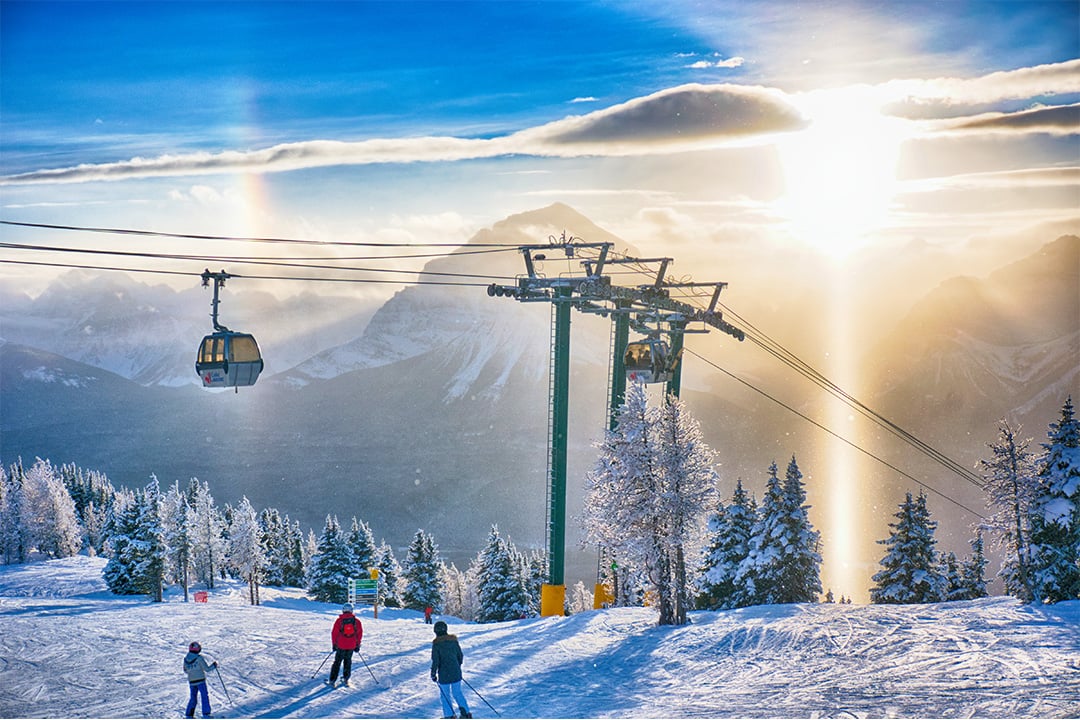 Resort para esquiar Canada / Foto: Shutterstock