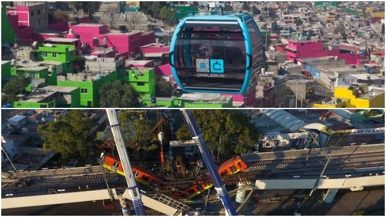 2021: el año en que CDMX estrenó teleférico, pero también colapsó el Metro