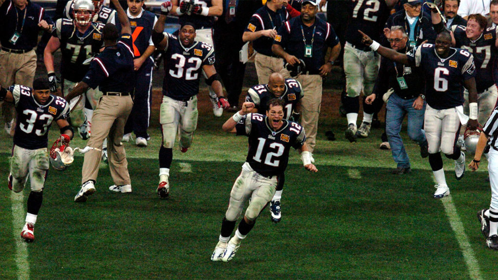 Tom Bbrady Super Bowl XXXVIII: New England Patriots Vs. Carolina Panthers