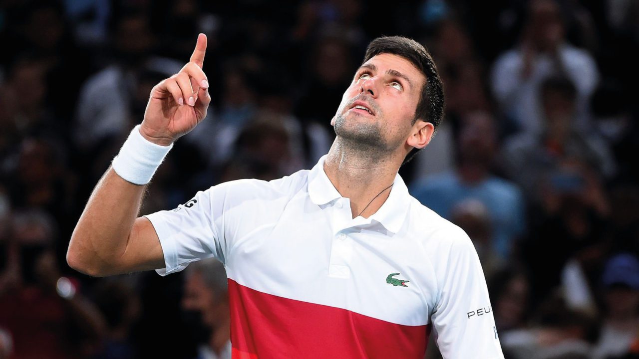 Djokovic, al club de los 100