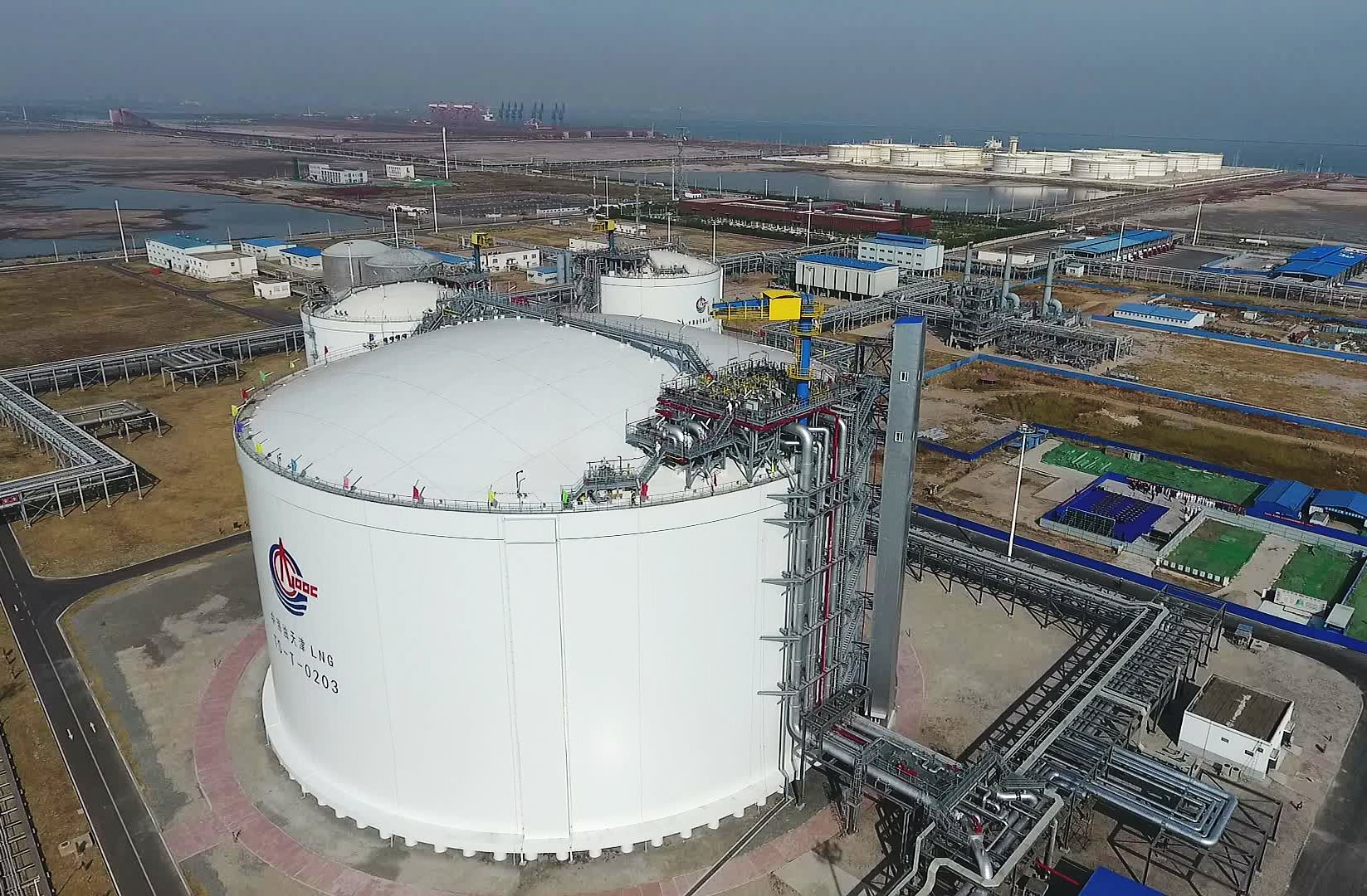China fue el mayor importador mundial de gas natural licuado en 2021