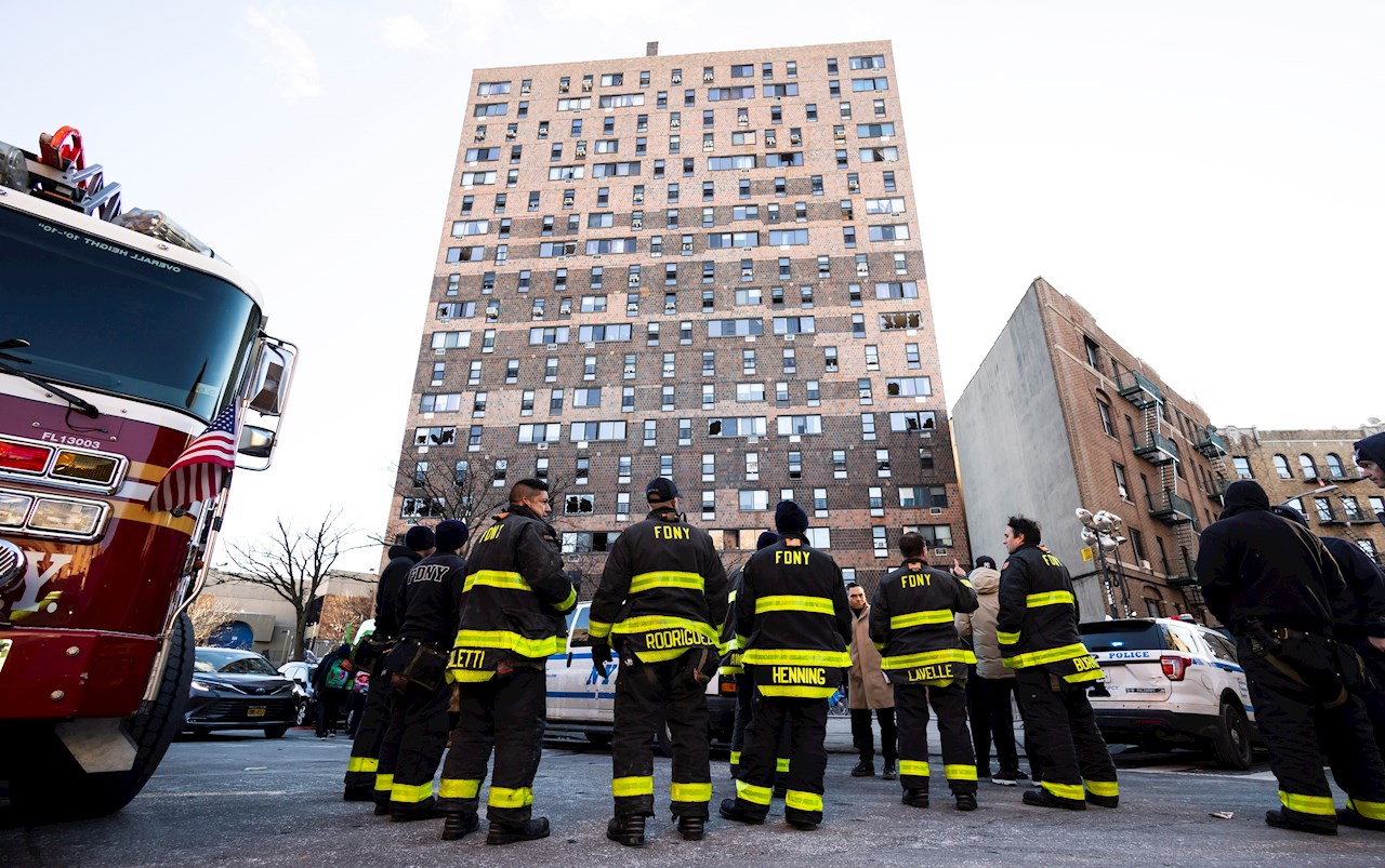 Incendio del Bronx, el más grave registrado en los últimos 20 años en EU