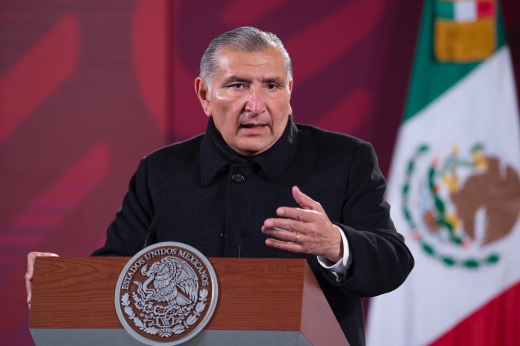Adán López Hernández, secretario de Gobernación. Foto: Gobierno de México.