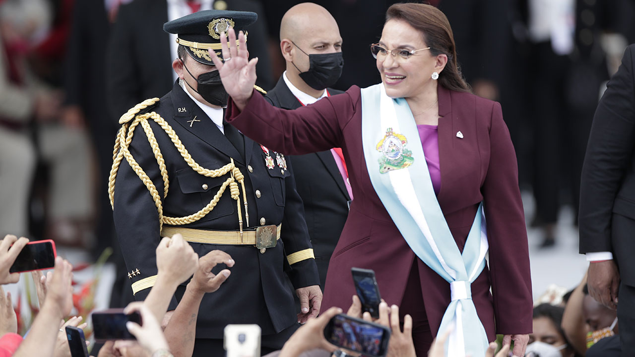 Fotogalería: Xiomara Castro, la primera mujer presidenta de Honduras