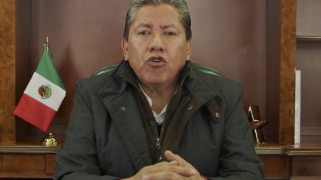 El gobernador de Zacatecas, David Monreal. Foto: Gobierno estatal.
