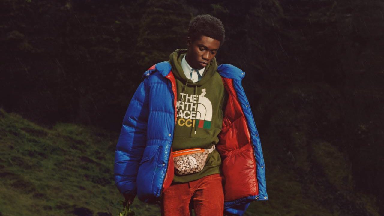 The North Face x Gucci: Fusión entre lo sustentable y tonos coloridos
