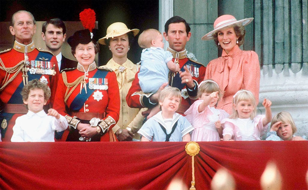 Isabel II Trooping the Colour