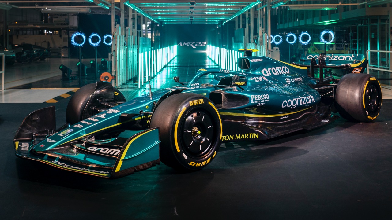 Aston Martin presenta su monoplaza real para la Fórmula 1