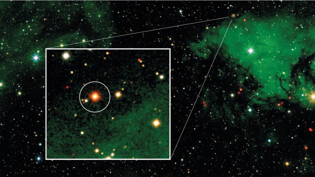 Descubren una de las estrellas más luminosas de la Vía Láctea