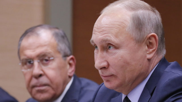 sanciones a Putin y Lavrov