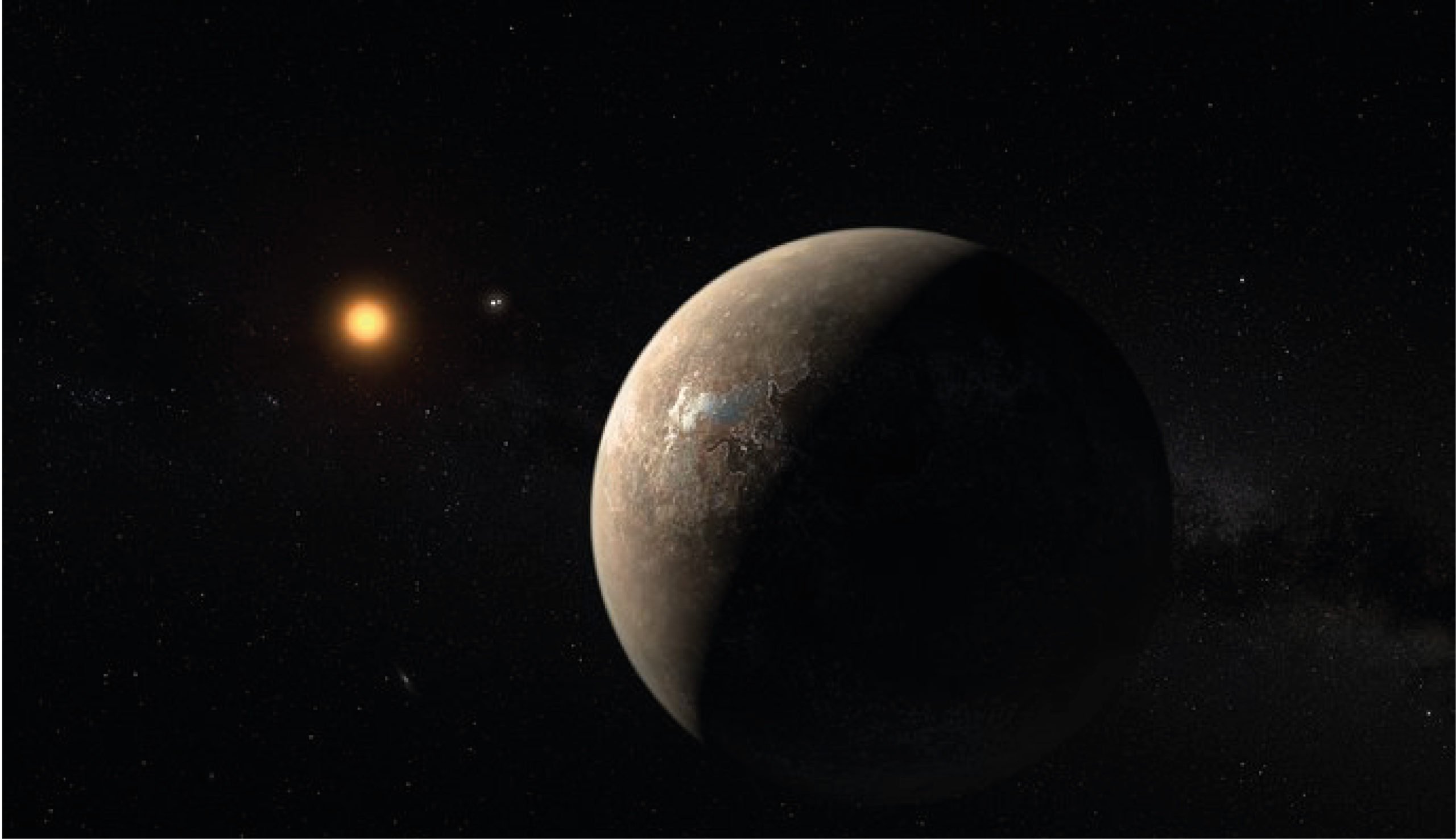 Descubren tercer exoplaneta en estrella más cercana al sistema solar