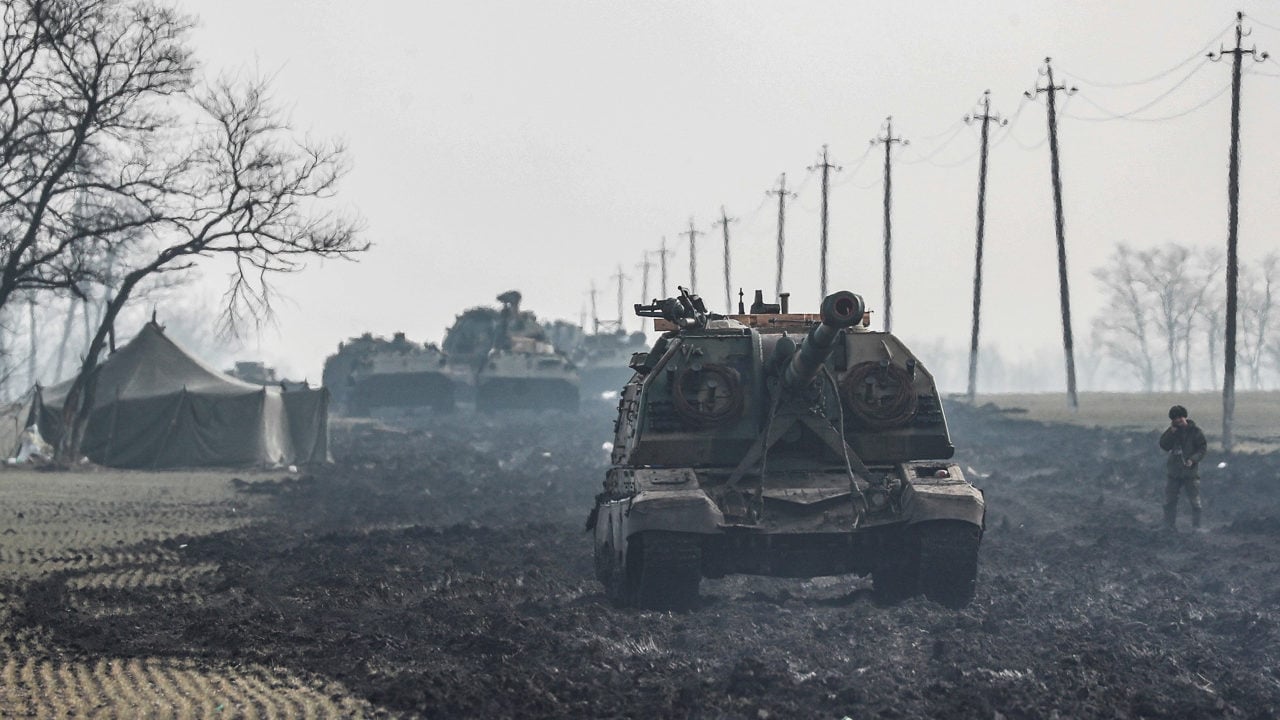 Se escuchan explosiones en Donetsk, Ucrania, tras reconocimiento de su independencia