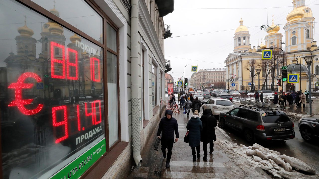 Rusia dice que garantizará estabilidad de mercados financieros