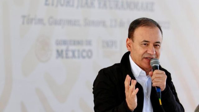 El gobernador de Sonora, Alfonso Durazo. Foto: Presidencia