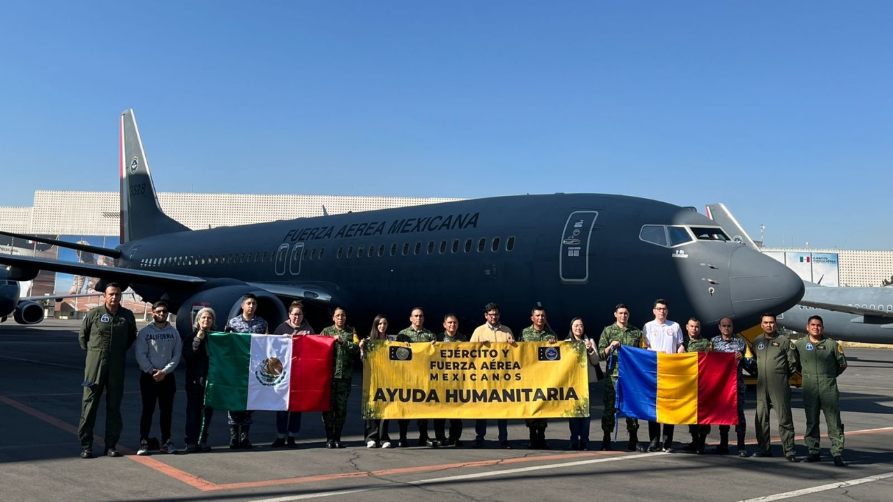 Avión de la Fuerza Aérea está en camino para rescate de mexicanos en Ucrania