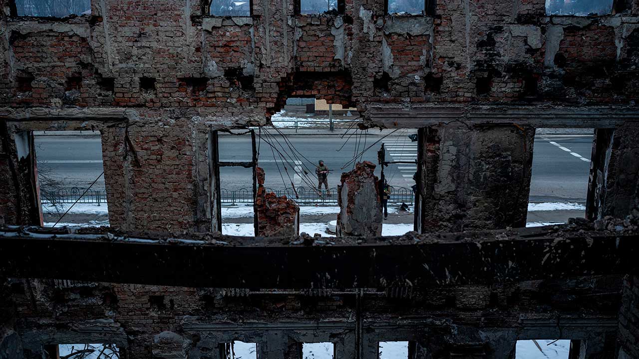 Fotogalería: Rusia golpea a ciudades ucranianas mientras guerra entra en cuarta semana
