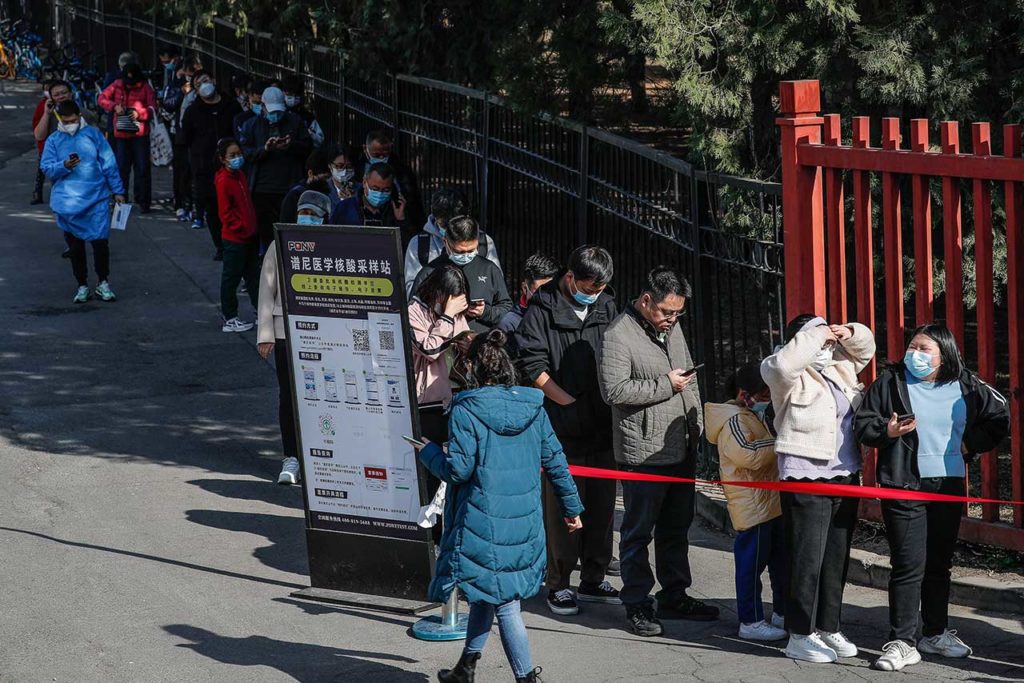 China Daily life in Beijing amid Covid-19 pandemic