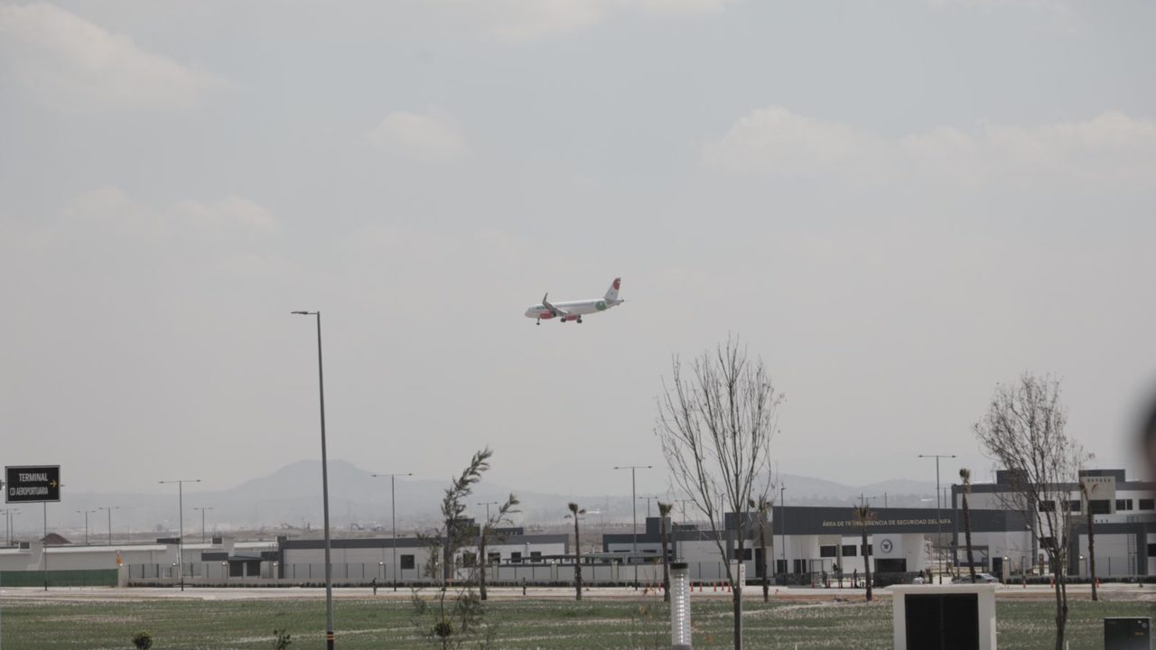 Se registra otro incidente aéreo… ahora en el AIFA