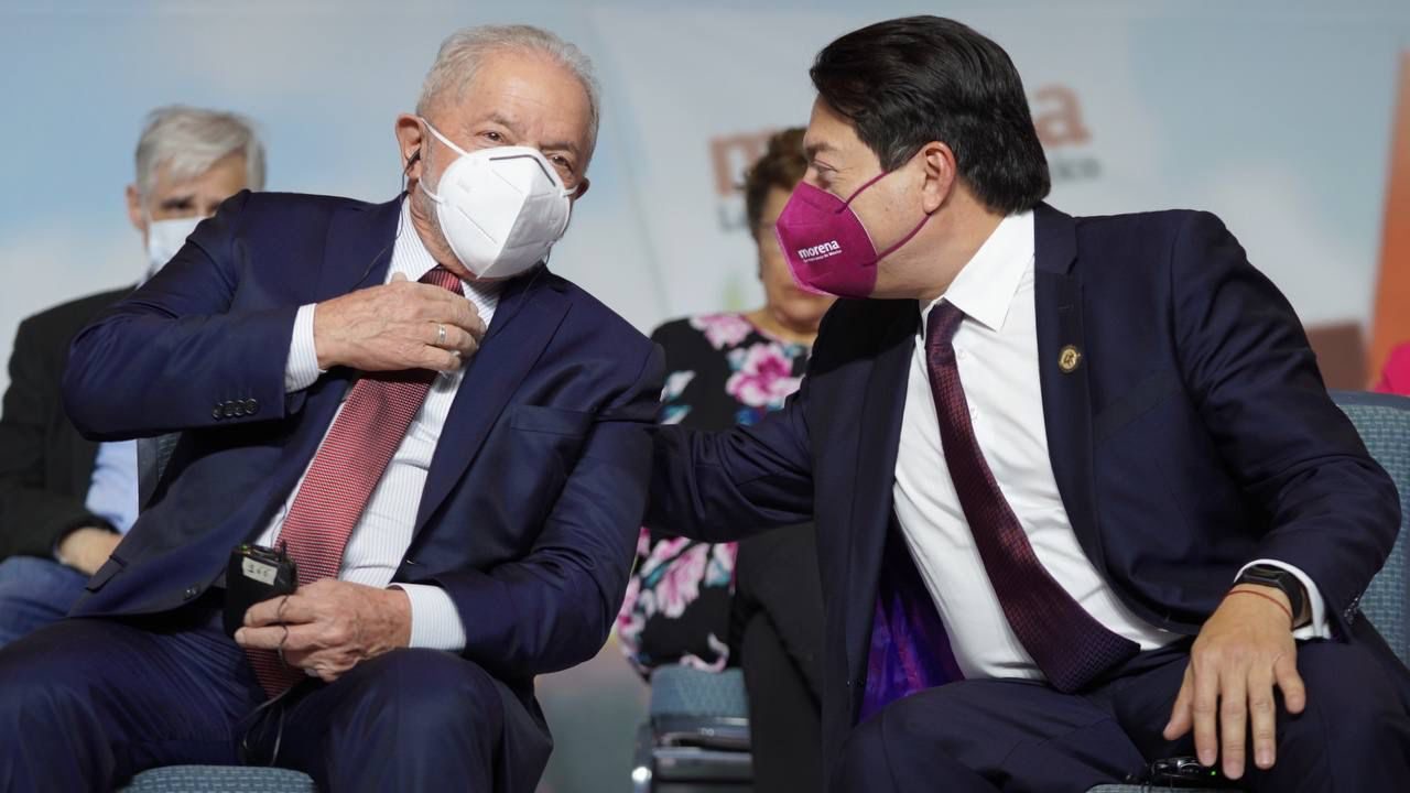 México tiene un presidente de verdad, afirma Lula; intercambia elogios con Morena