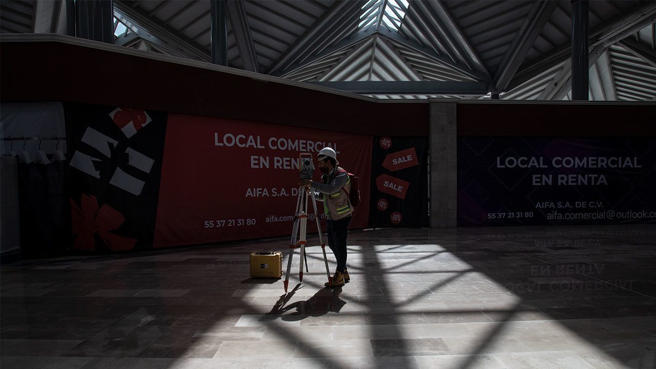 Sólo 58 locales comerciales han sido arrendados en el AIFA; va sin bancos