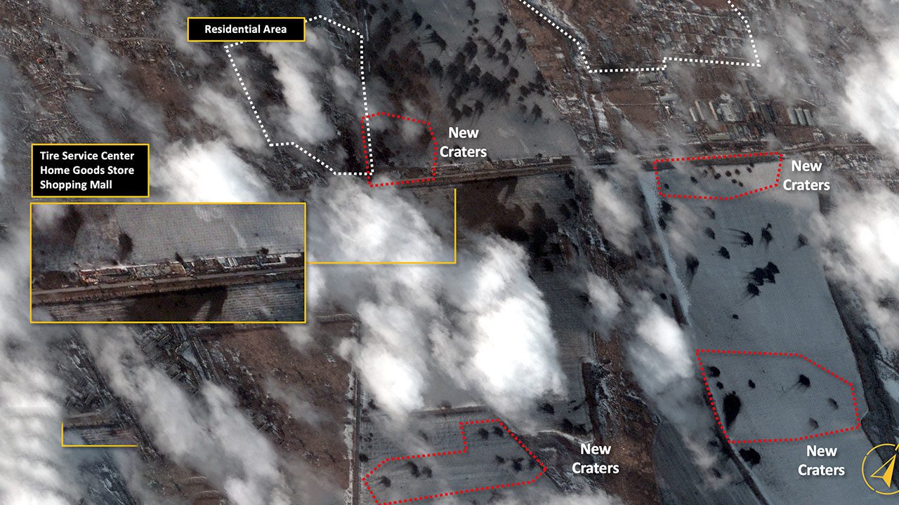 Fotogalería: Así se ven las huellas de la guerra en Ucrania desde el espacio