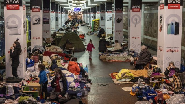 Refugiados Ucranianos vehiculos autónomos ucrania