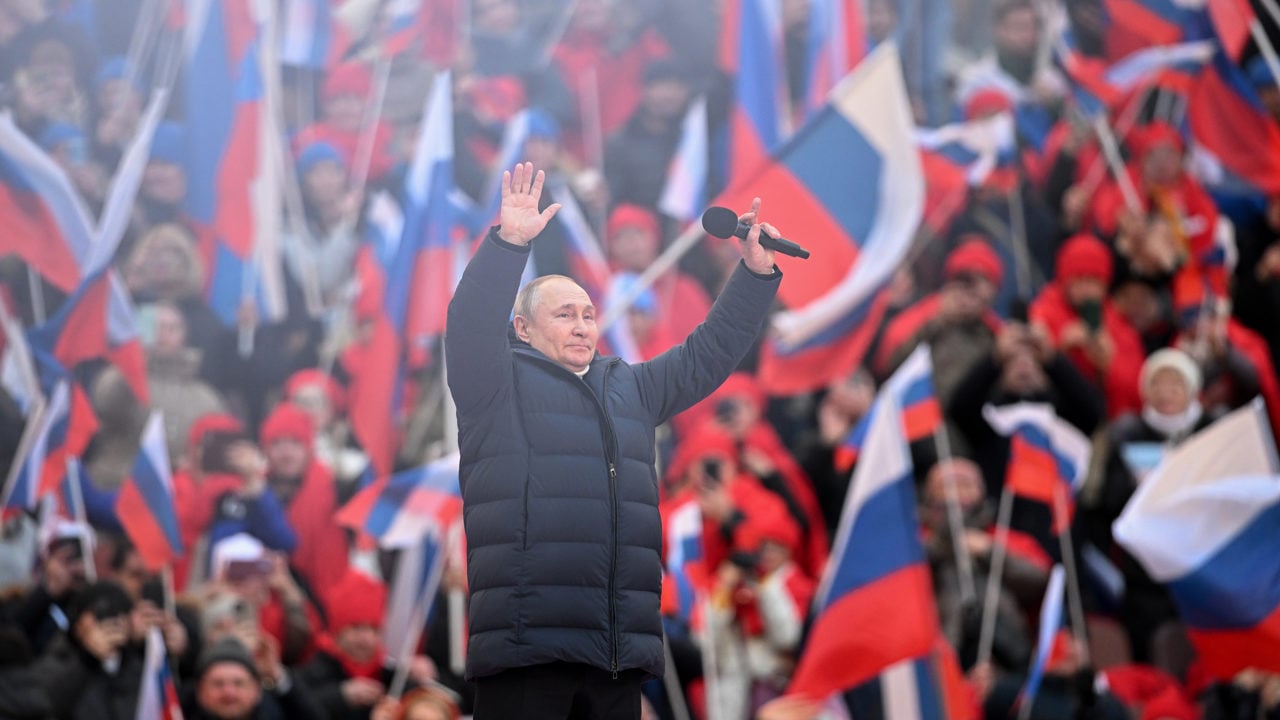 Putin formaliza la anexión de territorios ocupados en Ucrania
