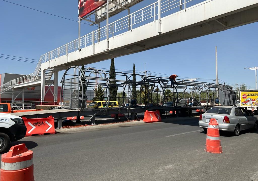 Fotogalería : Va a marchas forzadas el Mexibús al AIFA; ‘enchulan’ accesos a la CDMX
