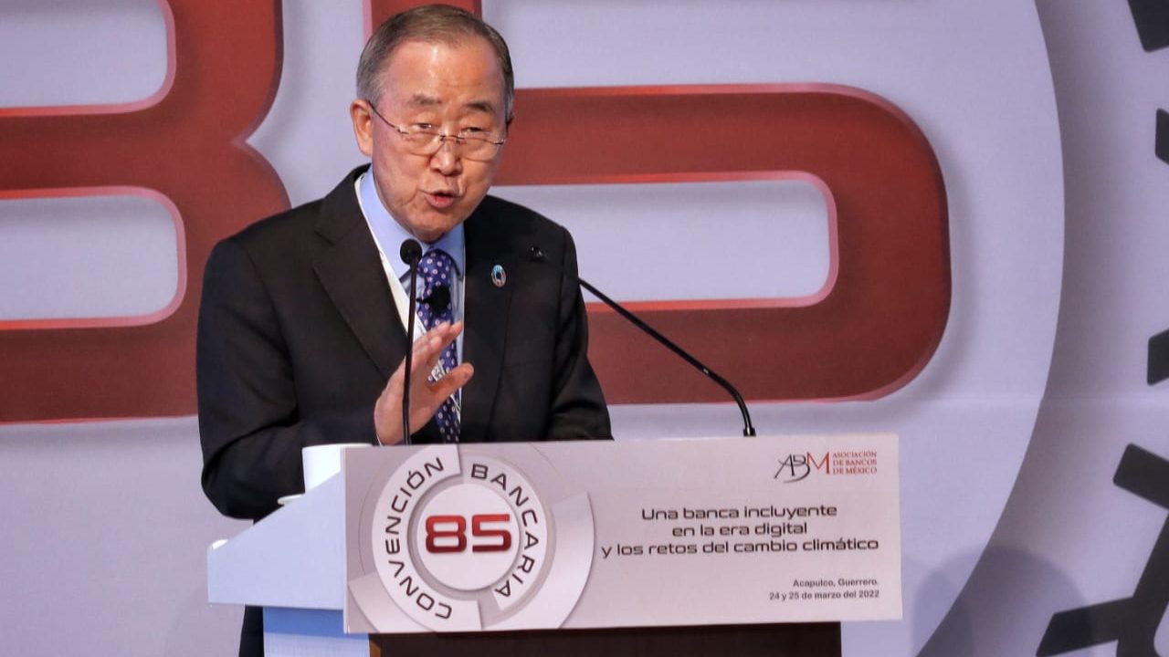 Ban Ki-moon pide a mexicanos y al mundo unirse para frenar a Rusia