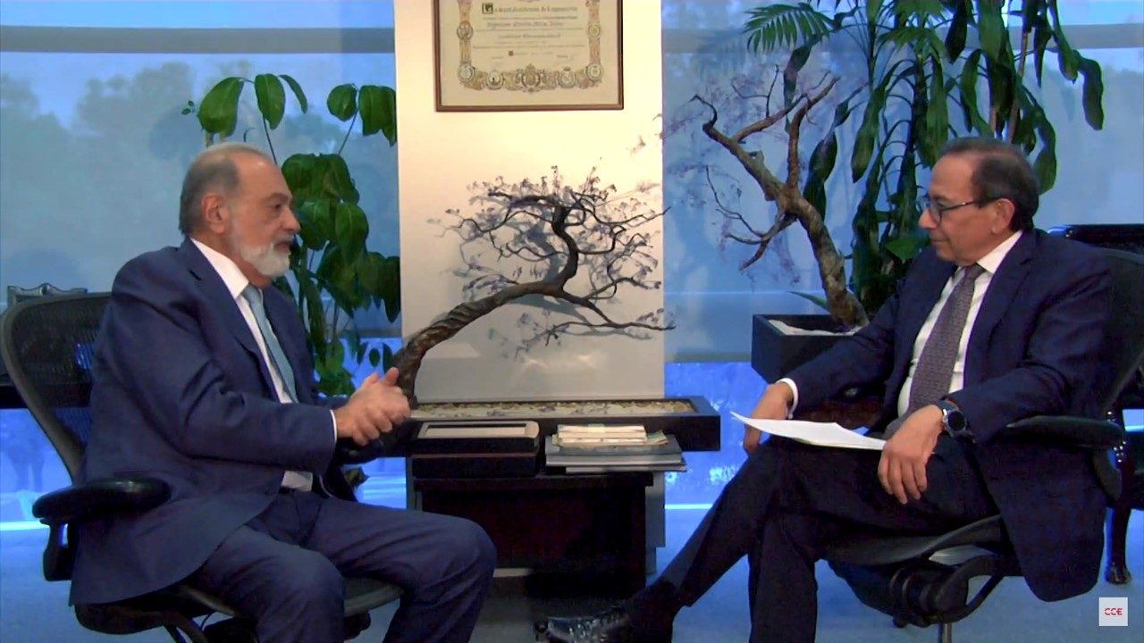 Los conflictos caprichosos o ideológicos son una tontería: Carlos Slim
