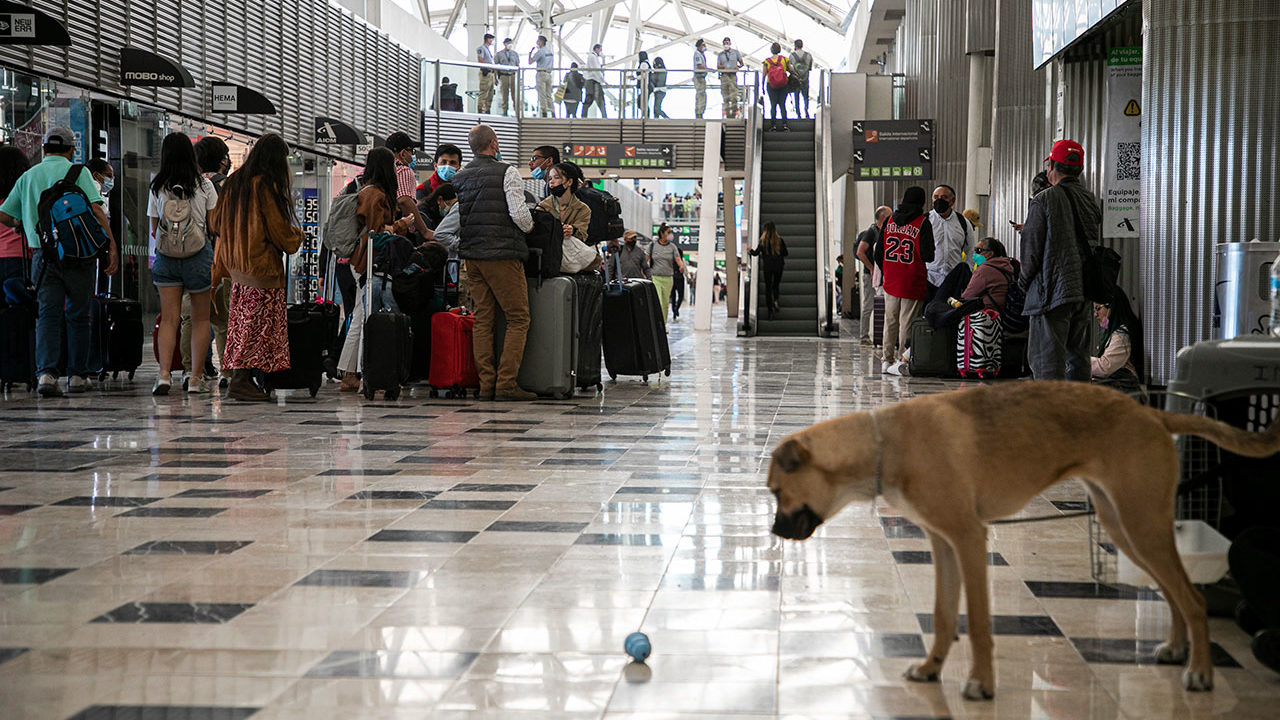 Buscan resolver hundimientos y falta de agua en el AICM; detienen terminal 3
