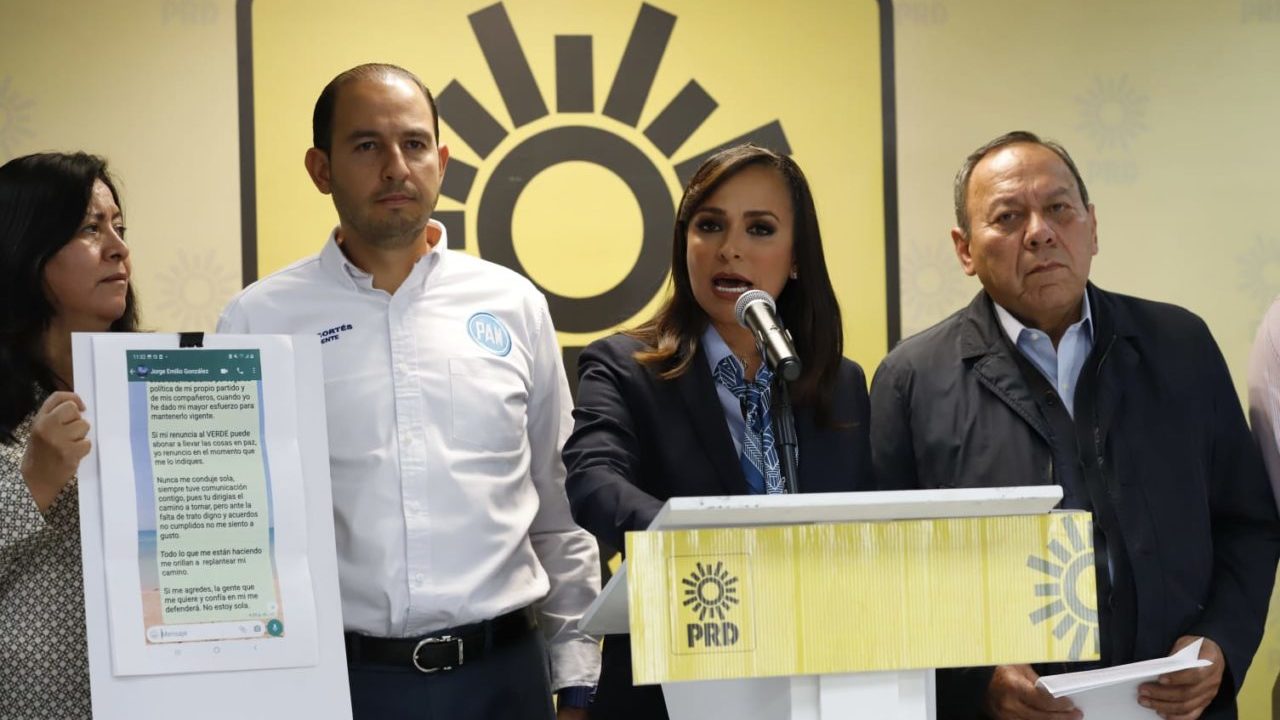 Candidata del PRD-PAN en Quintana Roo, Laura Fernández, demandará al ‘Niño verde’ por agresión