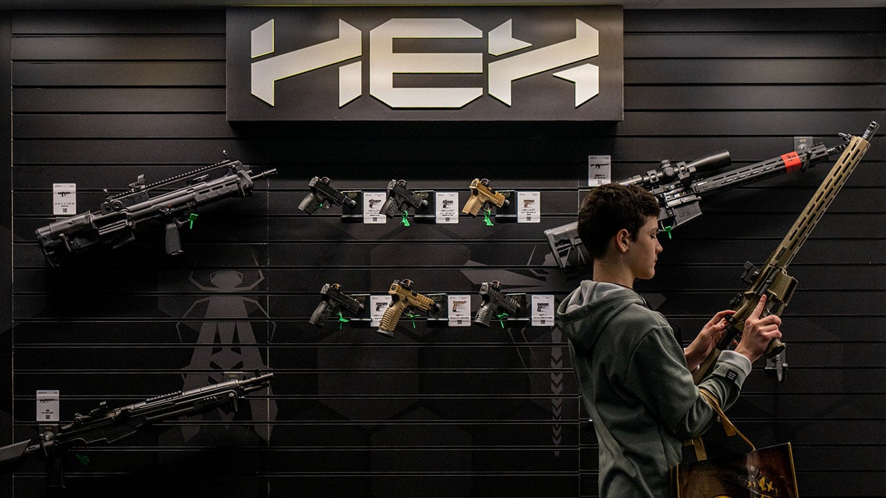Fotogalería: Común, la venta de armas en Estados Unidos