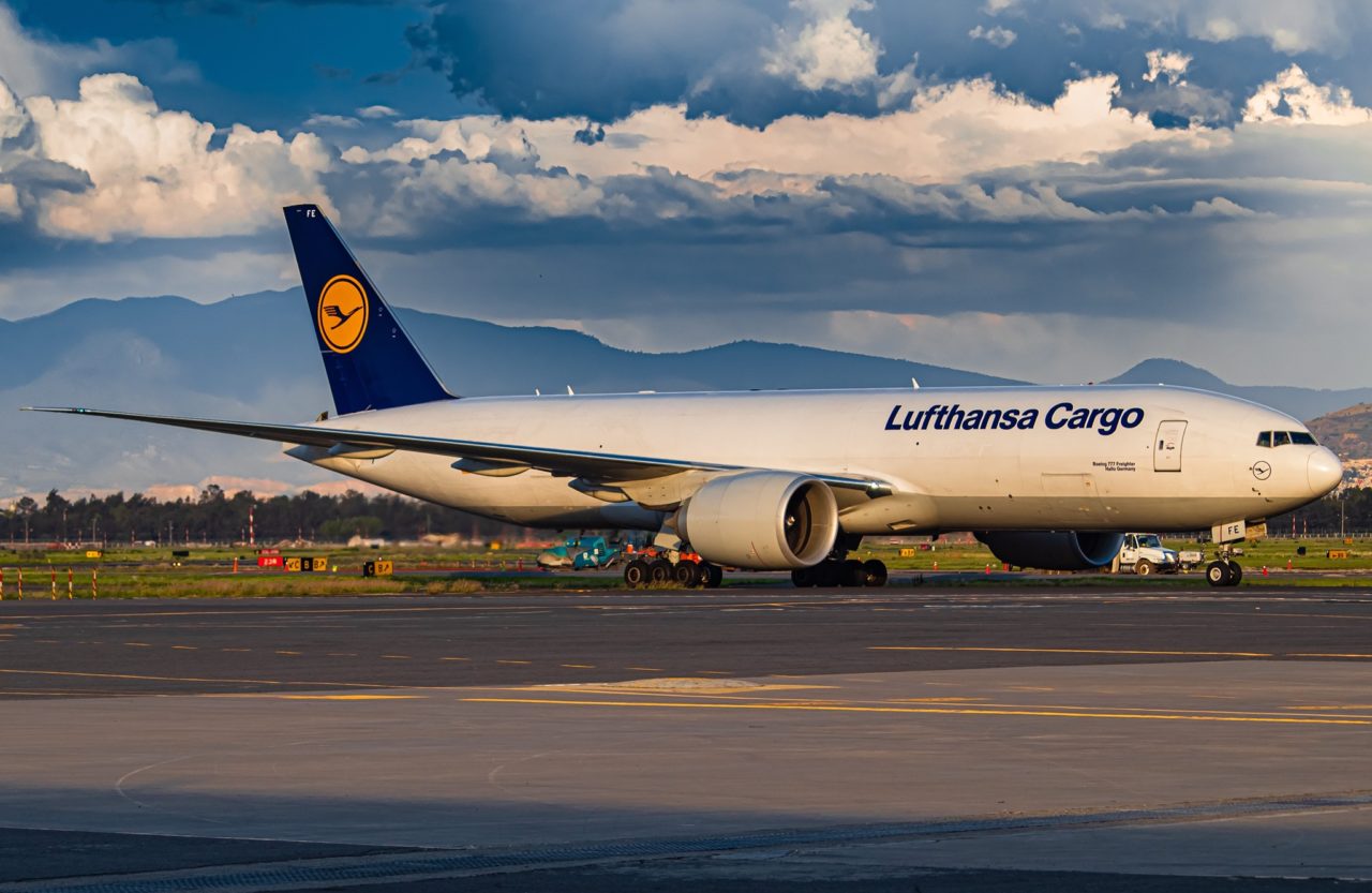 Avión de Lufthansa Cargo. Foto: Lufthansa Cargo.