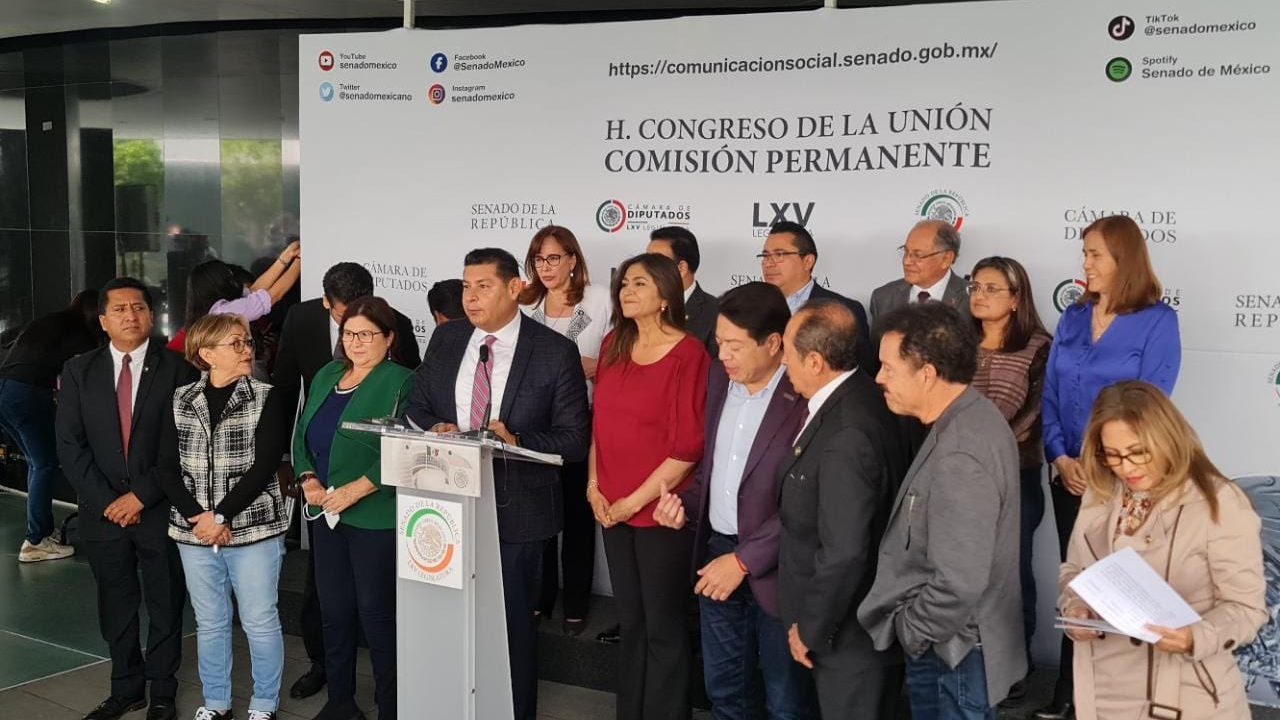 Morena usa de nuevo el Senado para campaña de una de sus candidatas