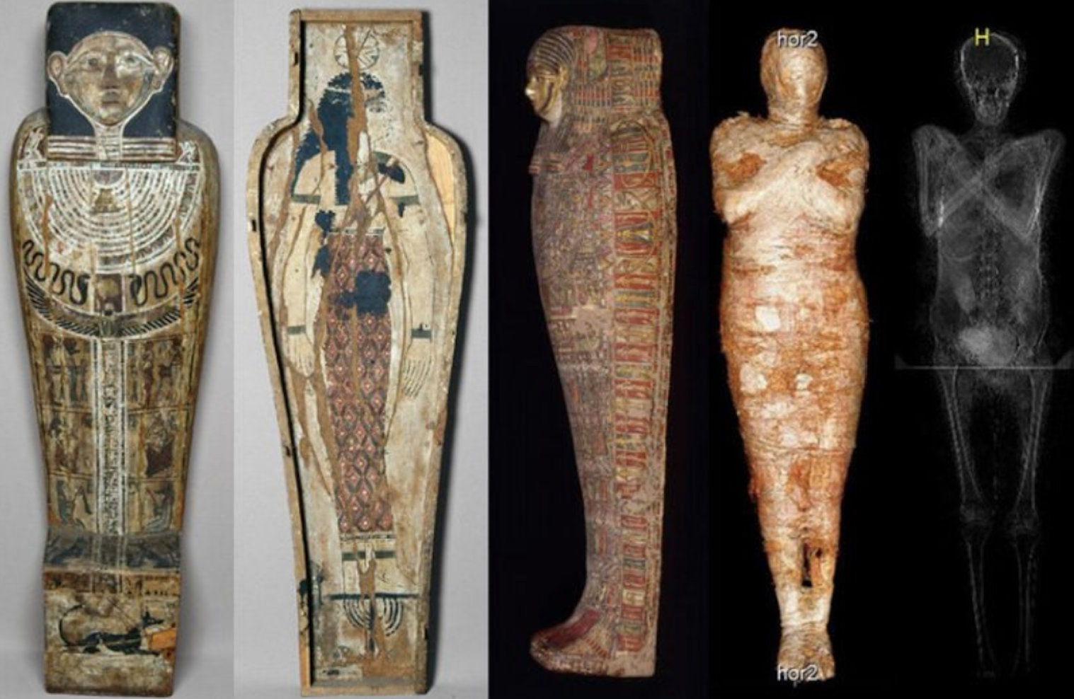 Arqueólogos descubren un tesoro de momias del antiguo Egipto
