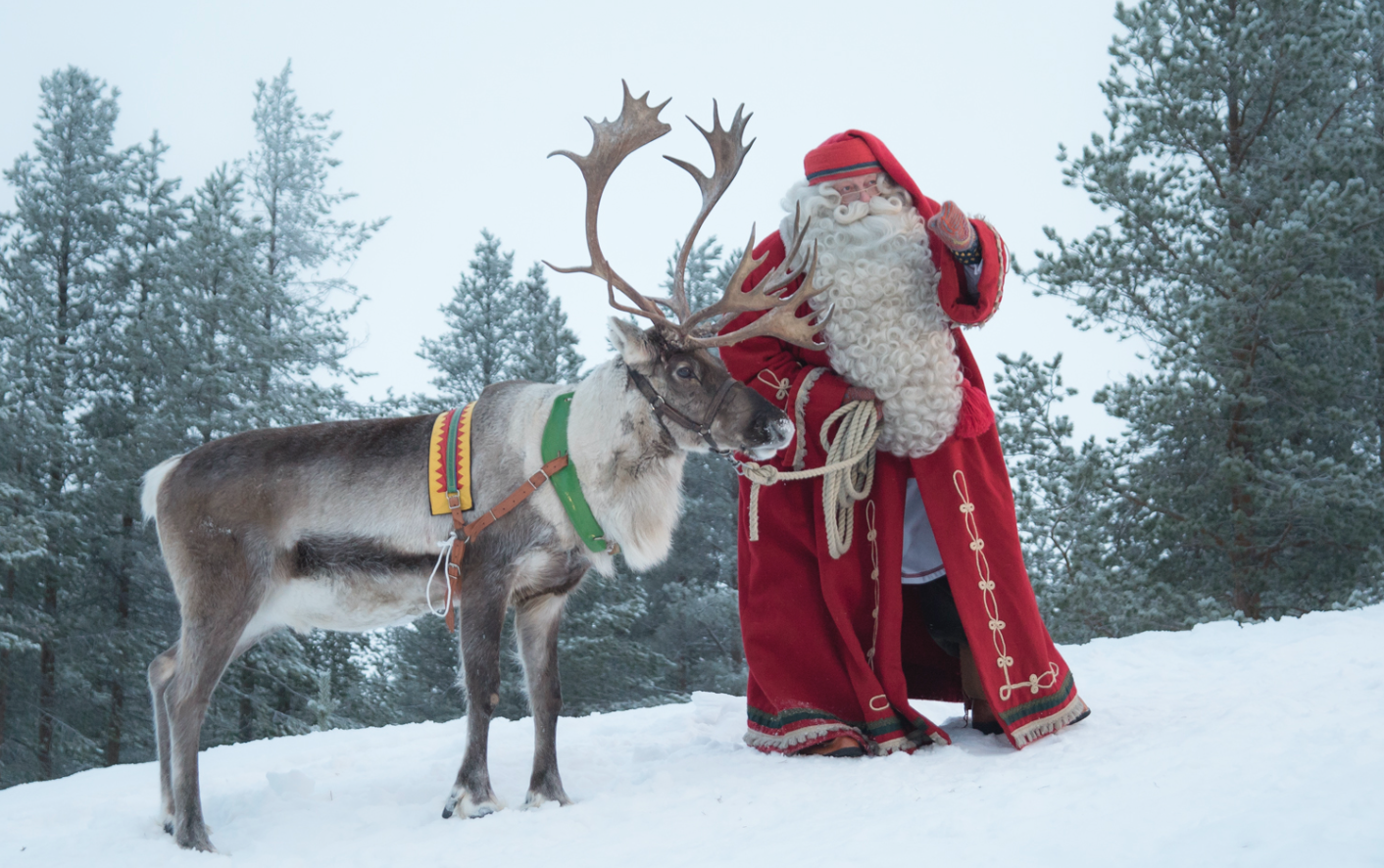 En Finlandia, la gruta de Papá Noel es también un refugio antibombas