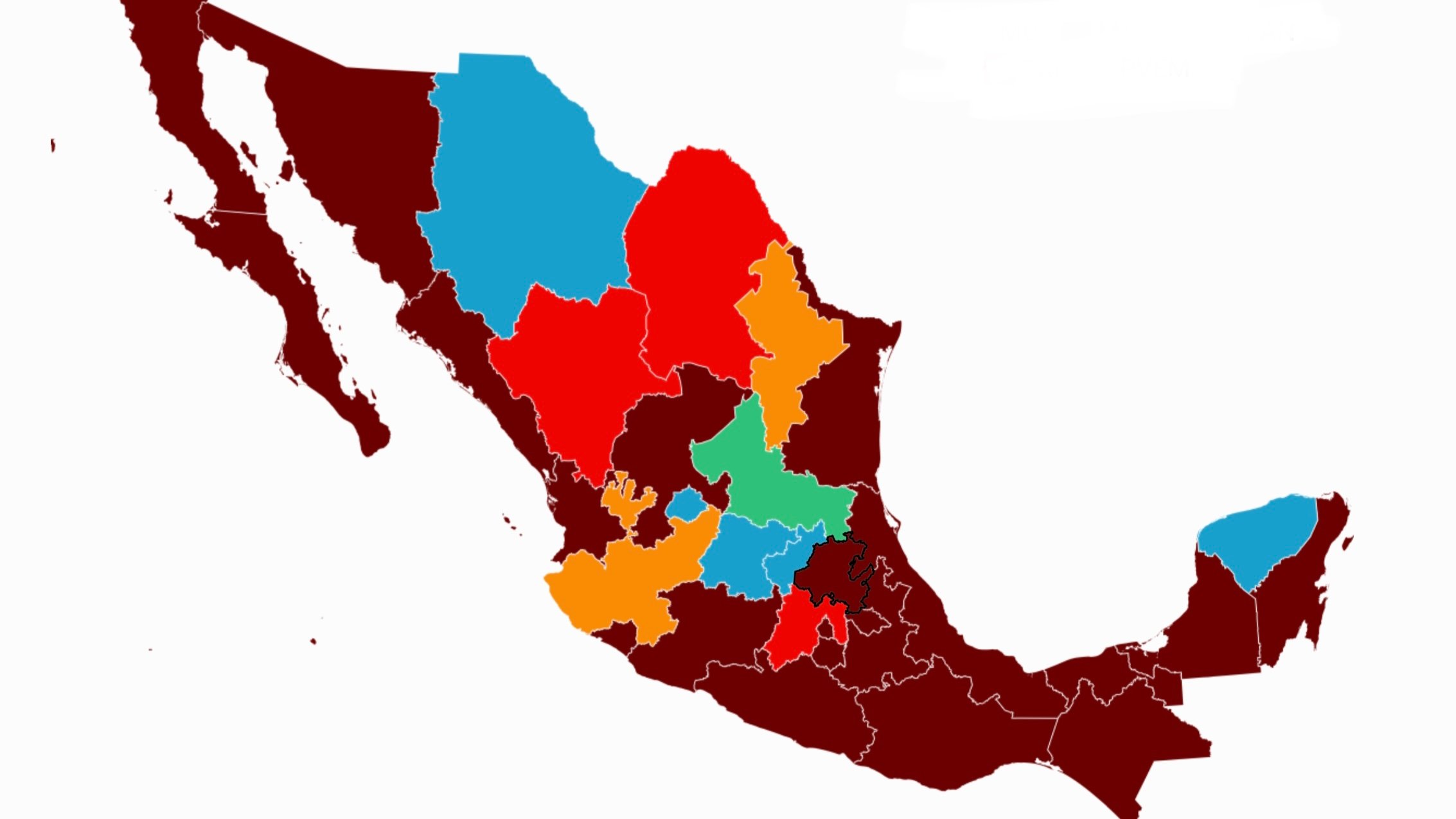 Así queda el mapa político del país tras los resultados de las elecciones